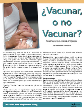 Vaccinate Or Not - Spanish